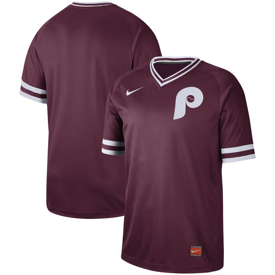 2019 Men MLB Philadelphia Phillies blank red Nike Cooperstown Collection Jerseys->san francisco giants->MLB Jersey